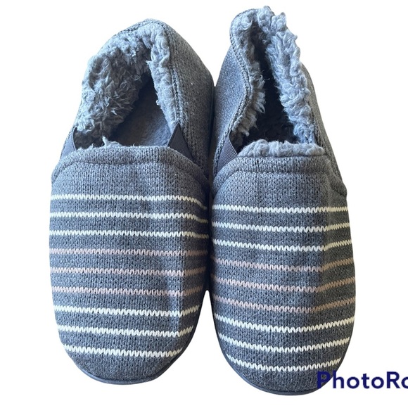 Muk Luks Men's Plush Christopher Slip-on Slippers - Picture 4 of 6